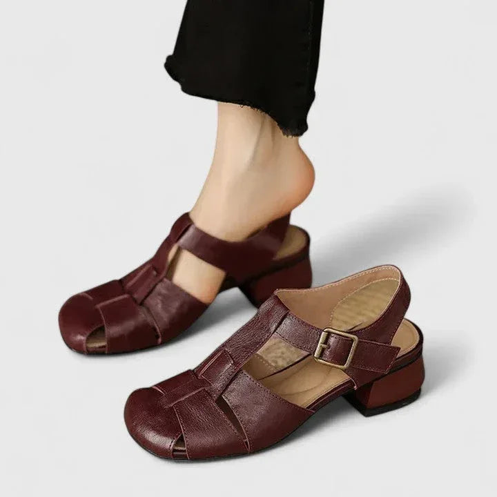 Diana | Sandalias Elegantes de Cuero
