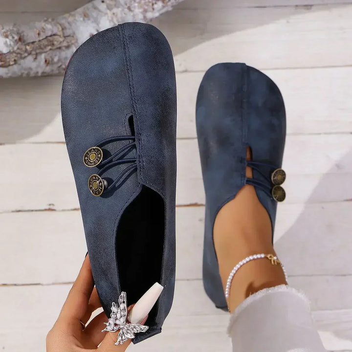 Jaimy | Mocasines de Gamuza Suave para Mujer™