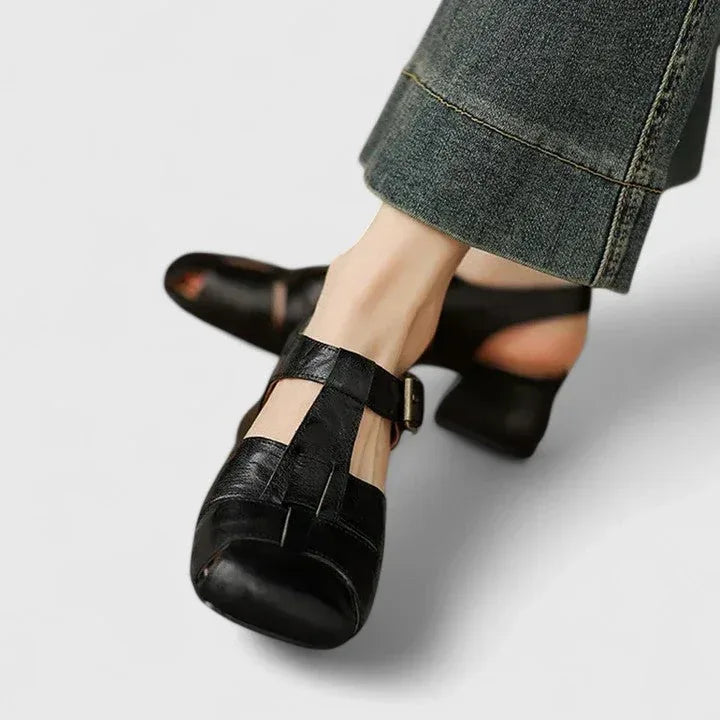 Diana | Sandalias Elegantes de Cuero
