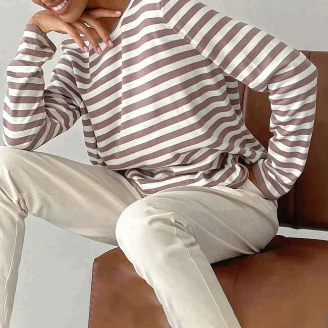Dana™ | Elegantes gestreiftes Sommer-T-Shirt