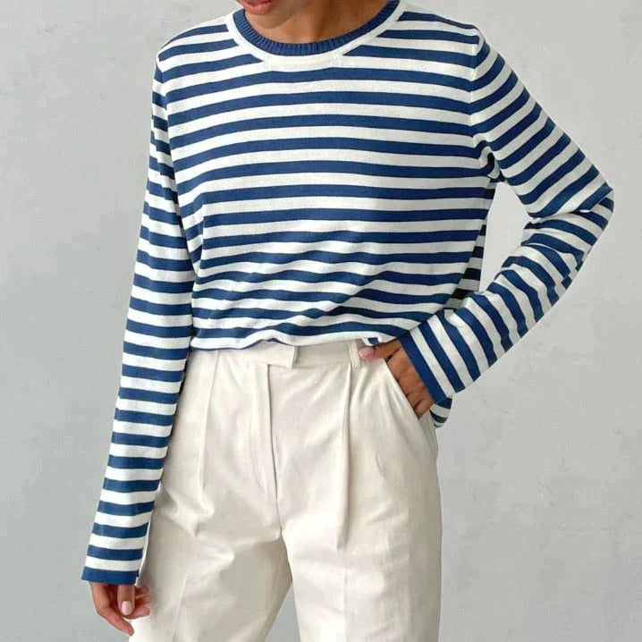 Dana™ | Elegantes gestreiftes Sommer-T-Shirt