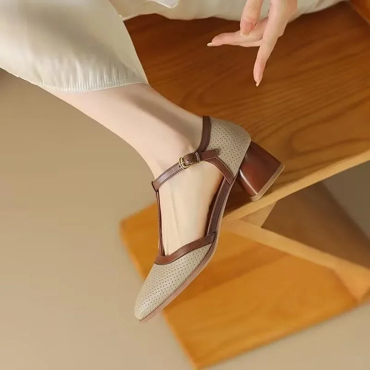 Genira | Zapatos Clásicos de Tacón Medio
