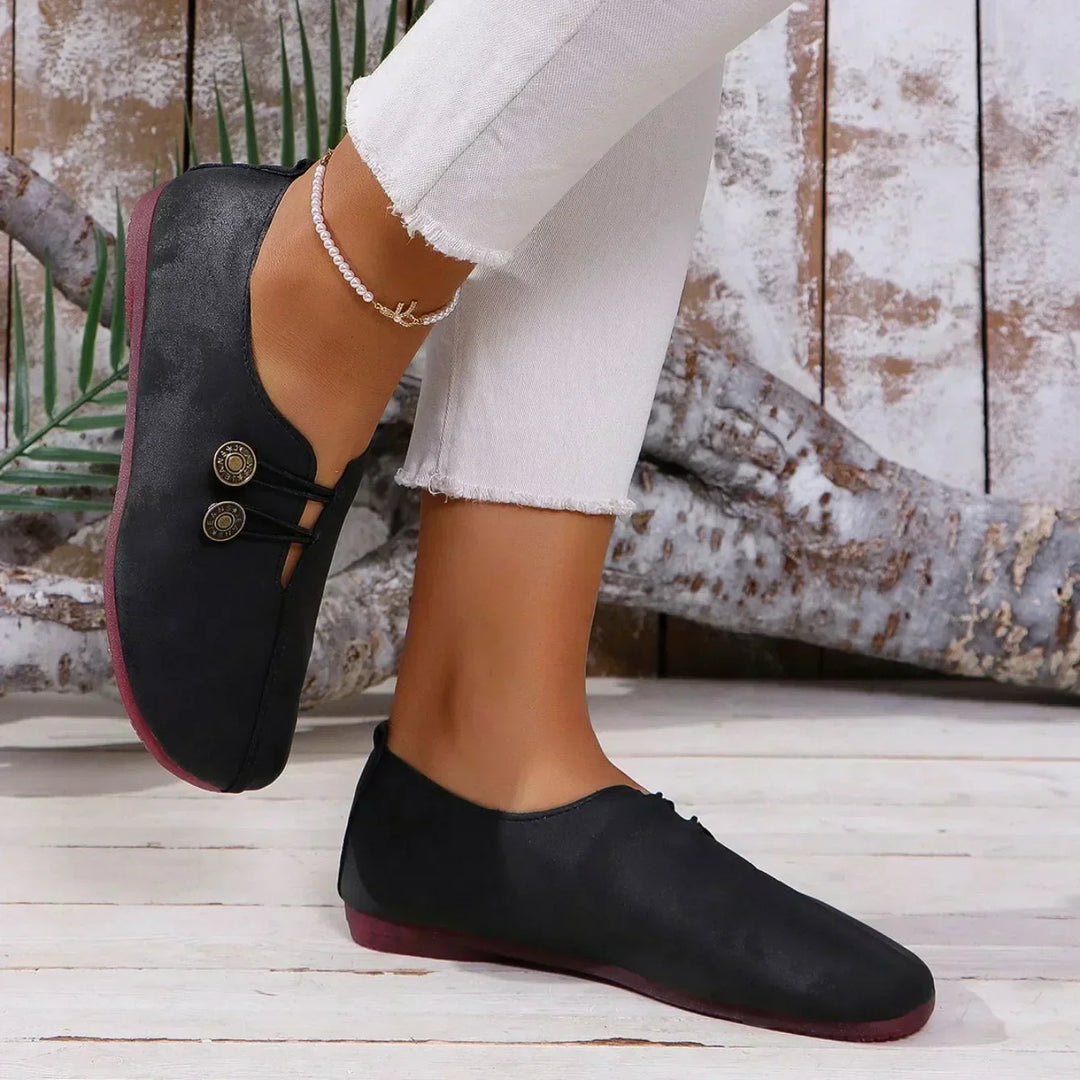 Jaimy | Mocasines de Gamuza Suave para Mujer™