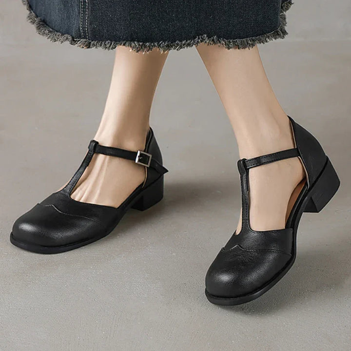 Margaux | Zapatos de Cuero Texturizado