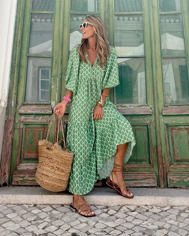 Iwa | Vestido Largo Bohemio