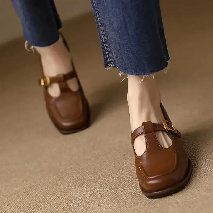 Selvana | Zapatos Elegantes con Correa en T