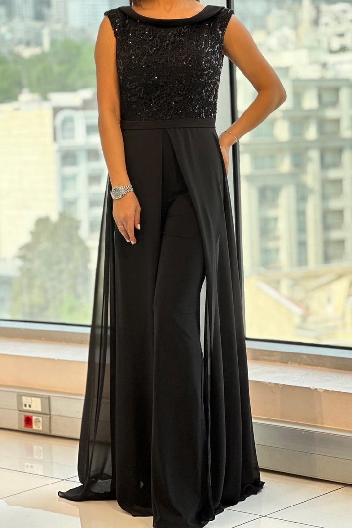 Fontella™ Jumpsuit aus strukturiertem Tüll