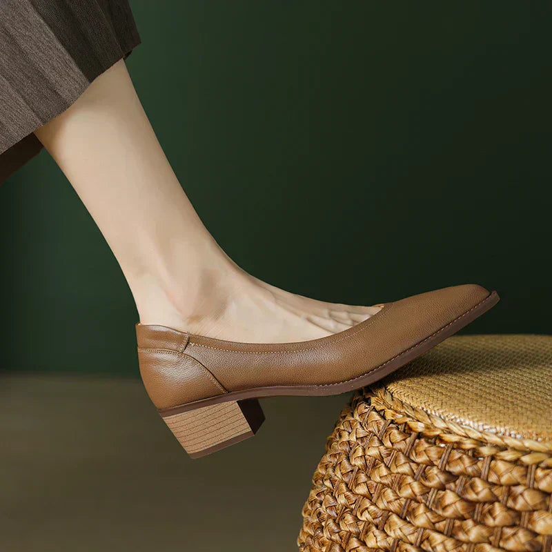 Michela | Chaussures élégantes à talon moyen