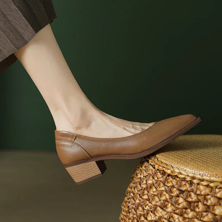 Michela | Chaussures élégantes à talon moyen