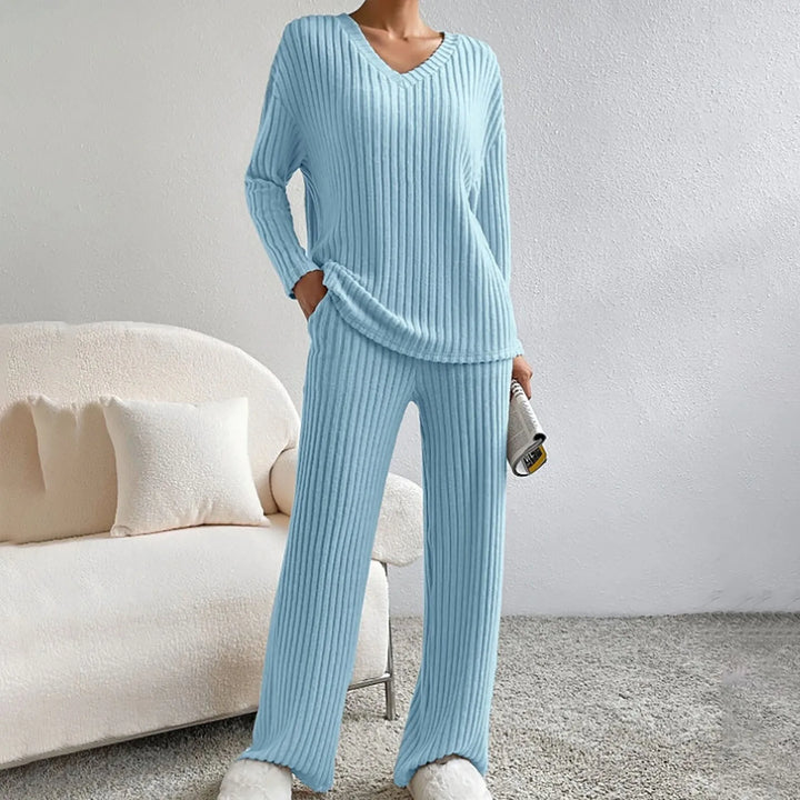 Luna | Strick-Set aus Oberteil und Hose