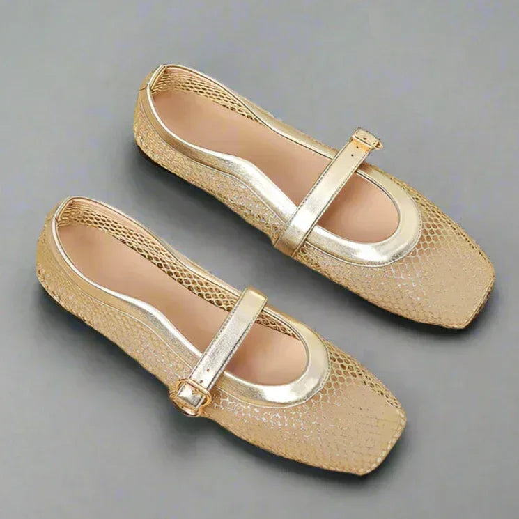 AVELINA MESH FLATS