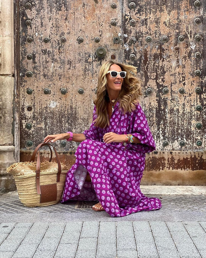 Iwa | Vestido Largo Bohemio