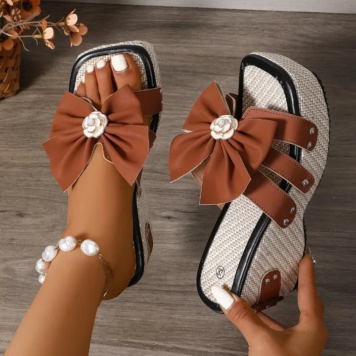 CATALINA BOW SLIDES