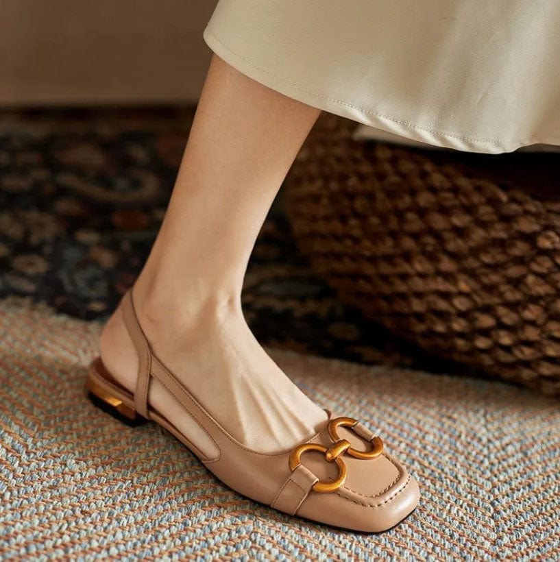 Mathilda | Escarpins à Bride Arrière de Luxe
