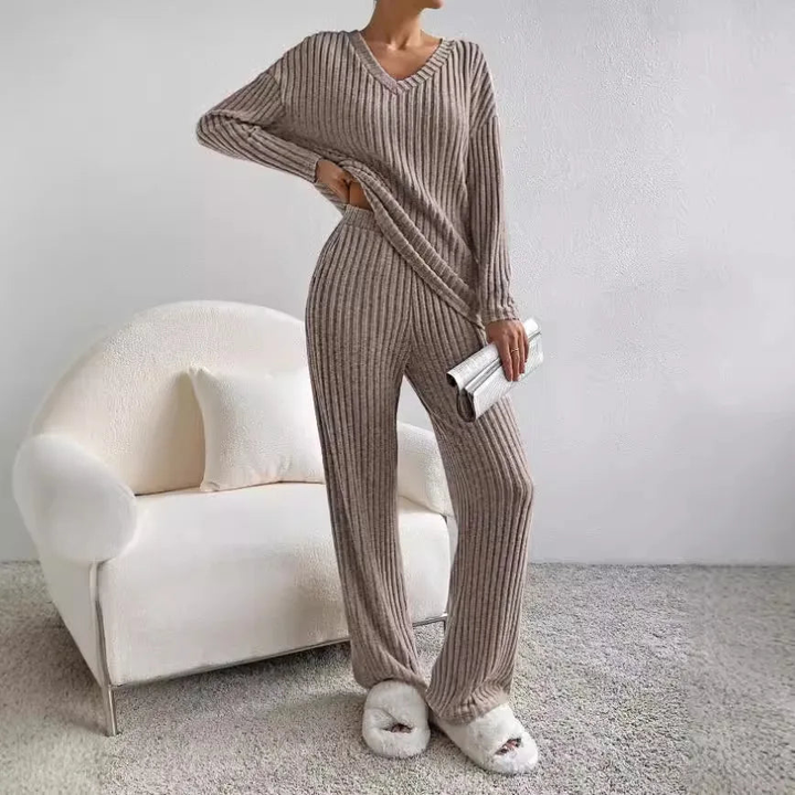 Luna | Strick-Set aus Oberteil und Hose