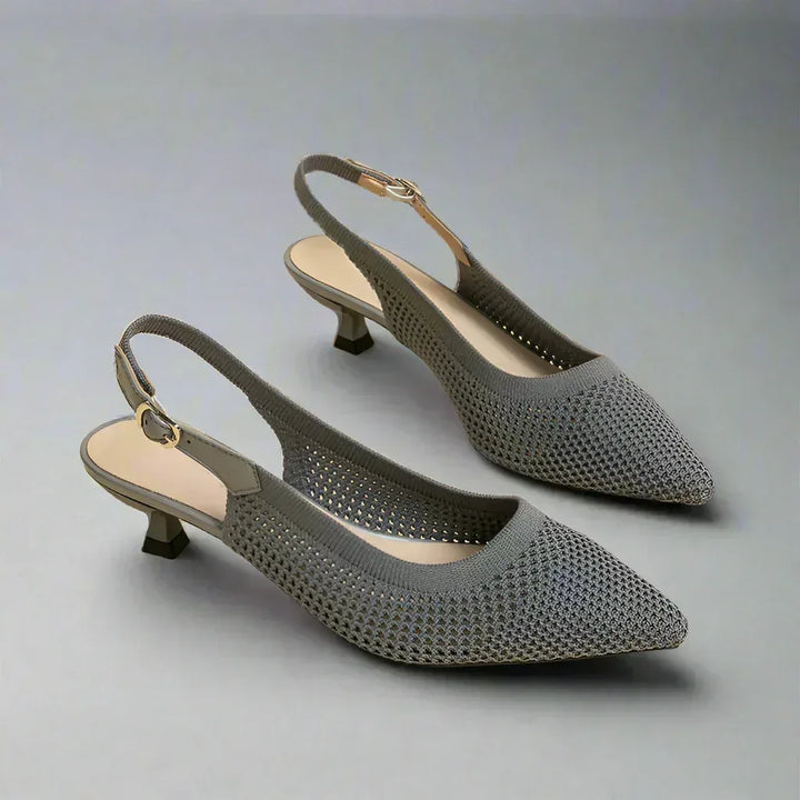 AVELINA MESH HEELS