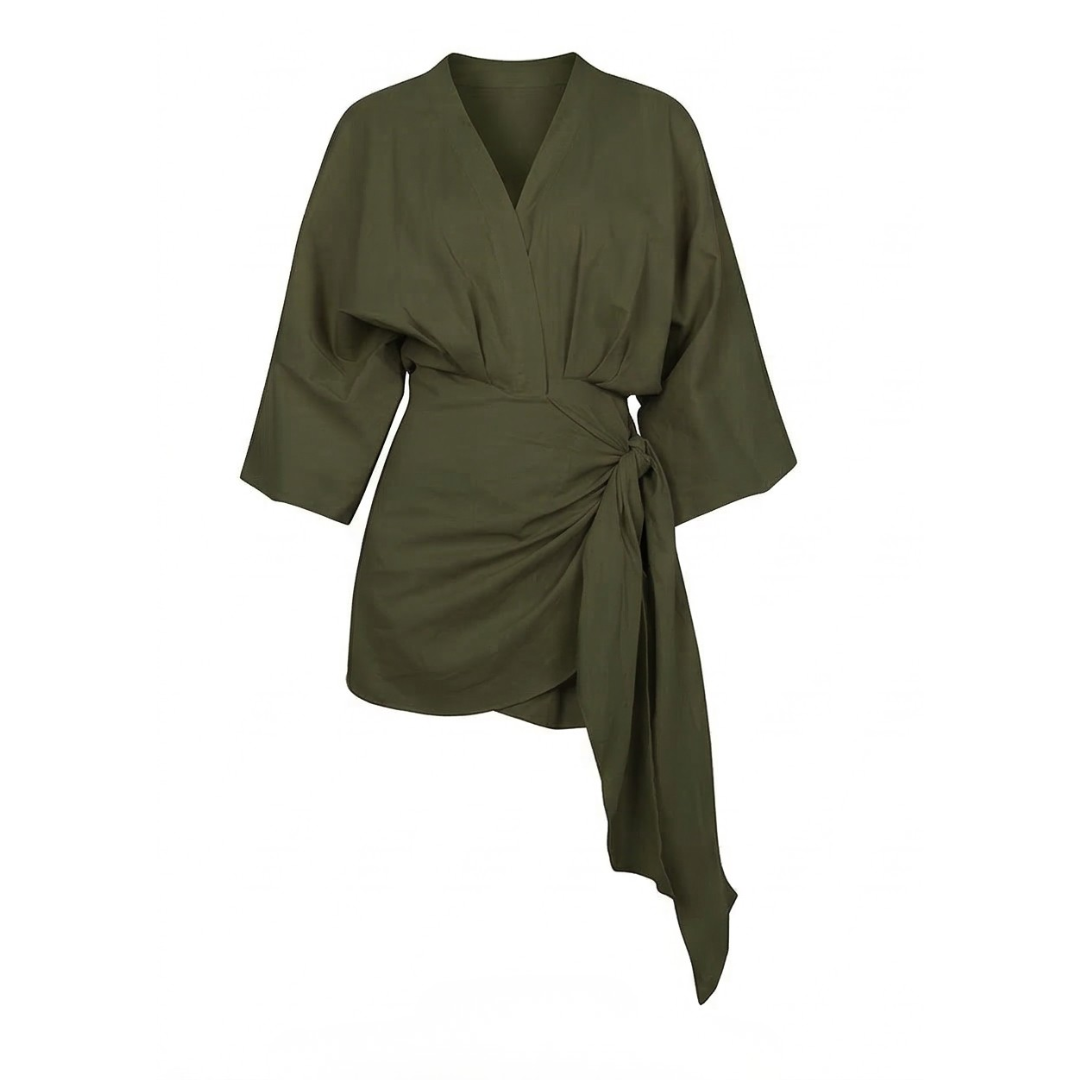 Velara™ – Kimono Sleeve Wrap Dress