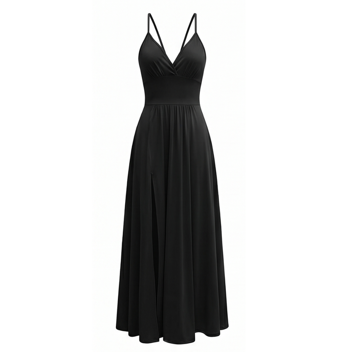 Florenza™ – Flowing V-Neck Maxi Dress