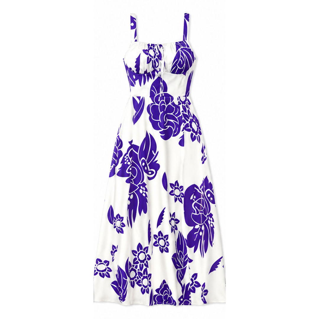 Florenza™ – Floral Midi Summer Dress