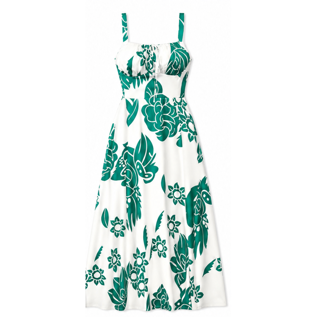 Florenza™ – Floral Midi Summer Dress
