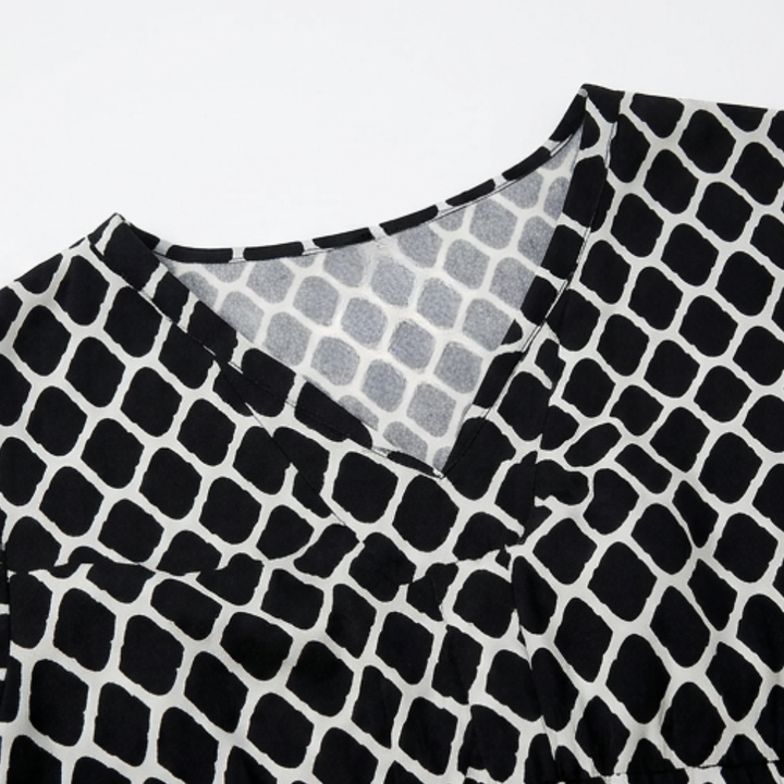 Maxi Dress with Pockets - Smocked Waist Tiered Skirt