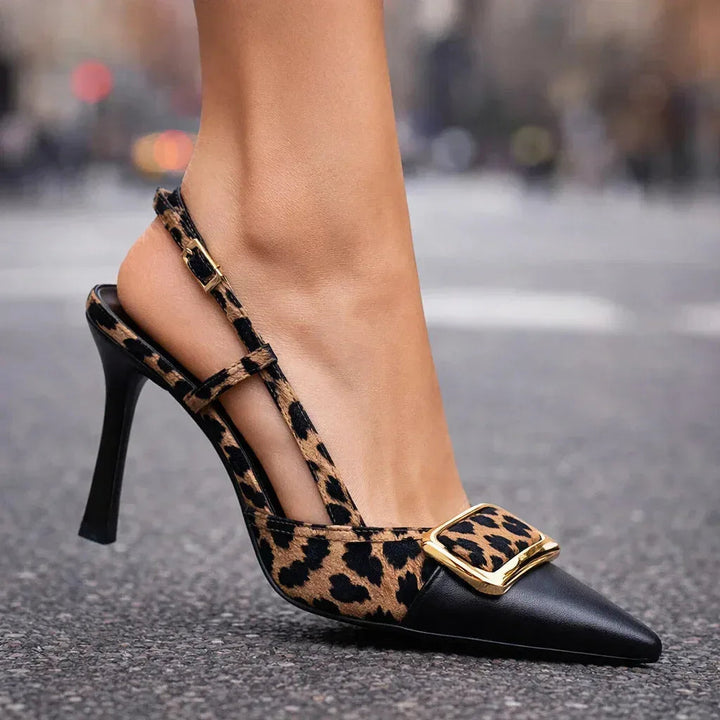 JADA MARIE LEOPARD HEELS