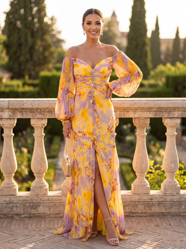 Amelia | Vestito elegante con scollo a V