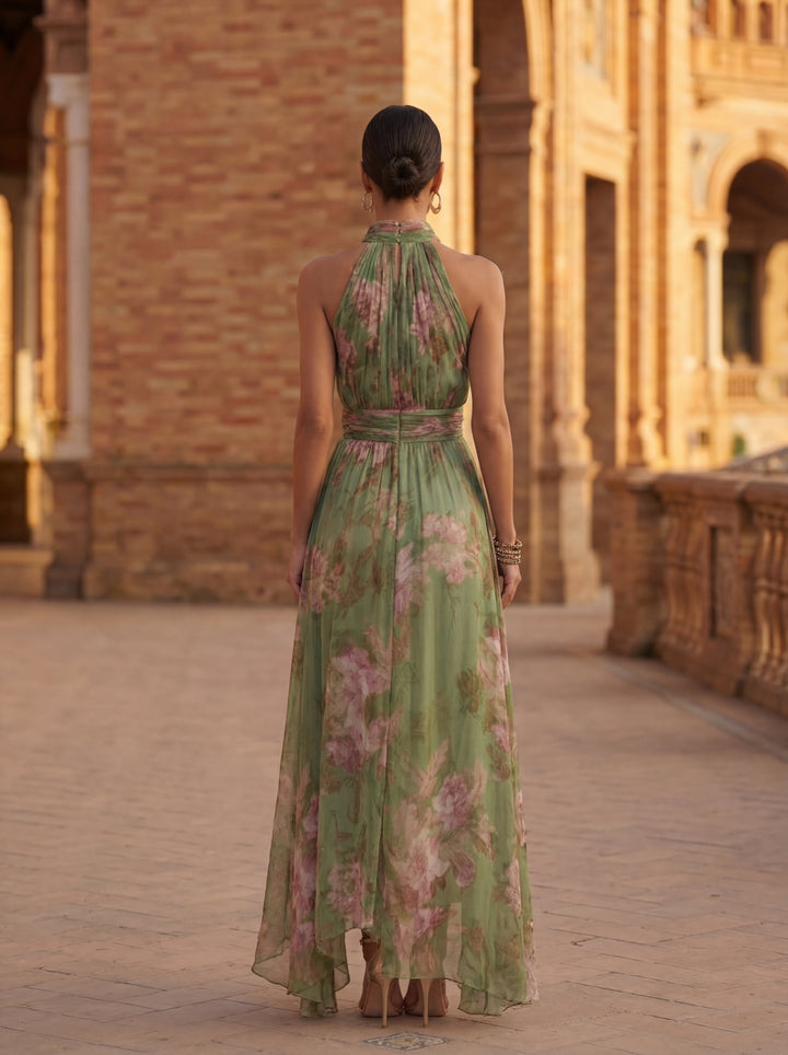 Olivia | Chiffon-Maxikleid