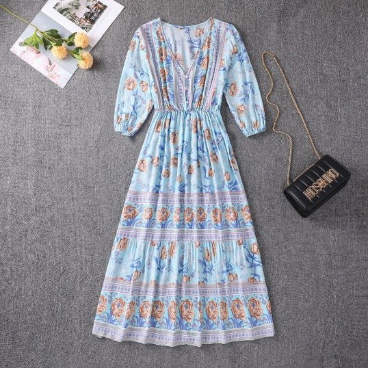 Marino | Vestido Boho de la Costa