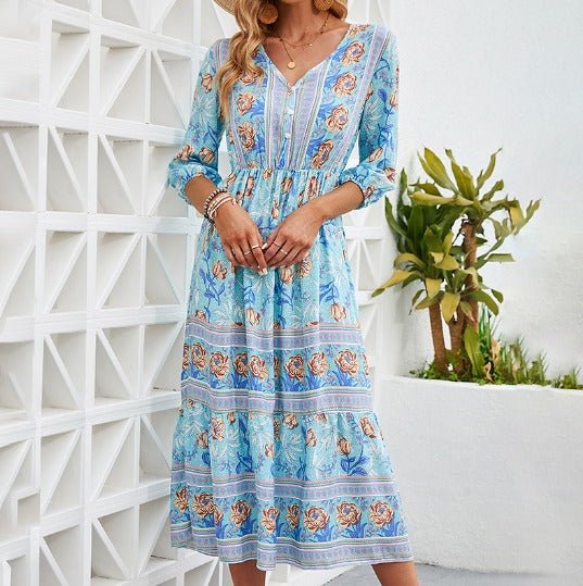 Marino | Vestido Boho de la Costa
