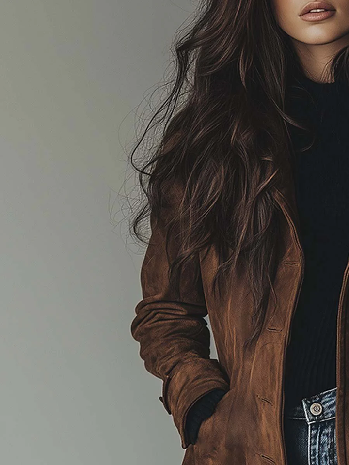 Teresa | Classic Trench Coat in Vintage Look