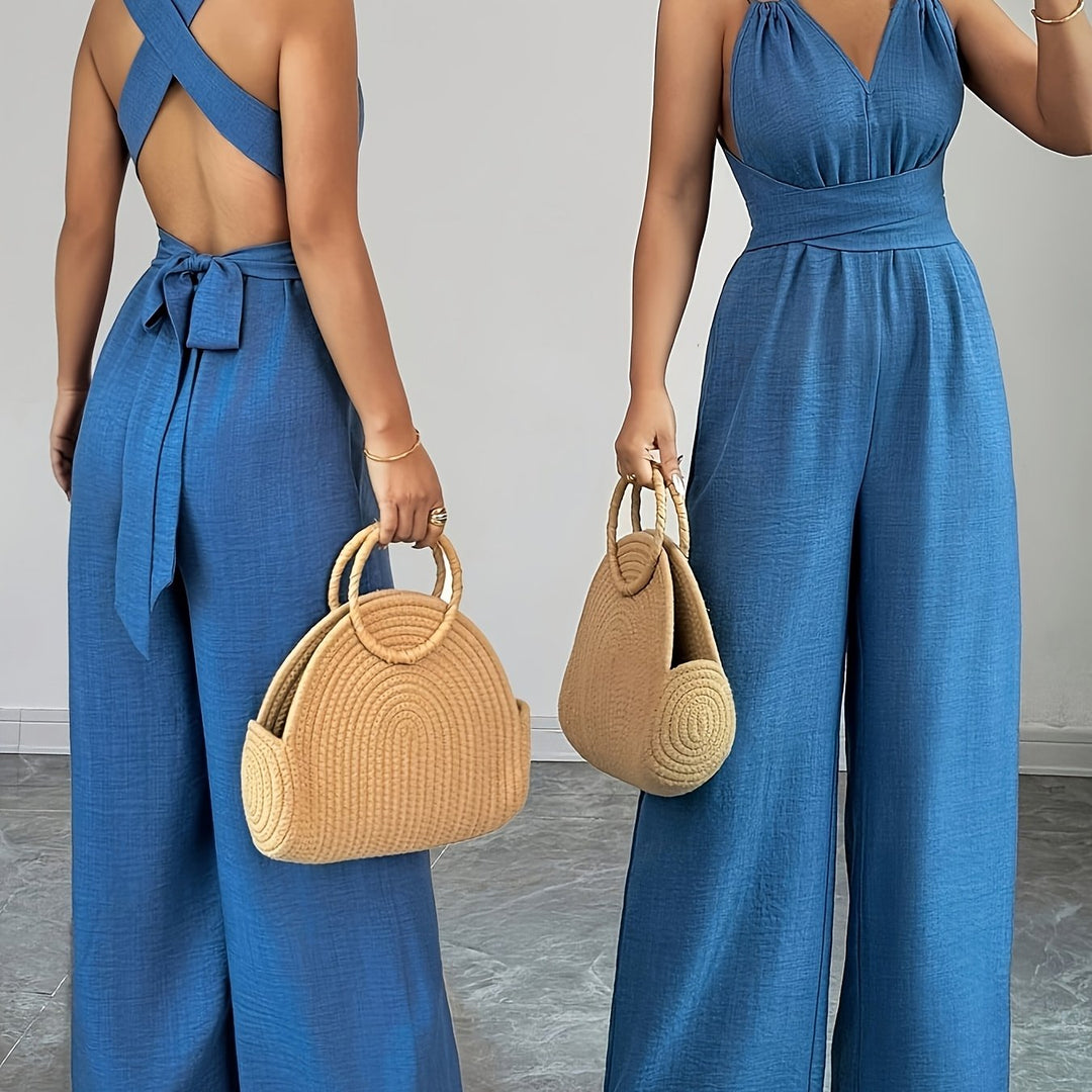 Emily | Tuta elegante in lino e cotone