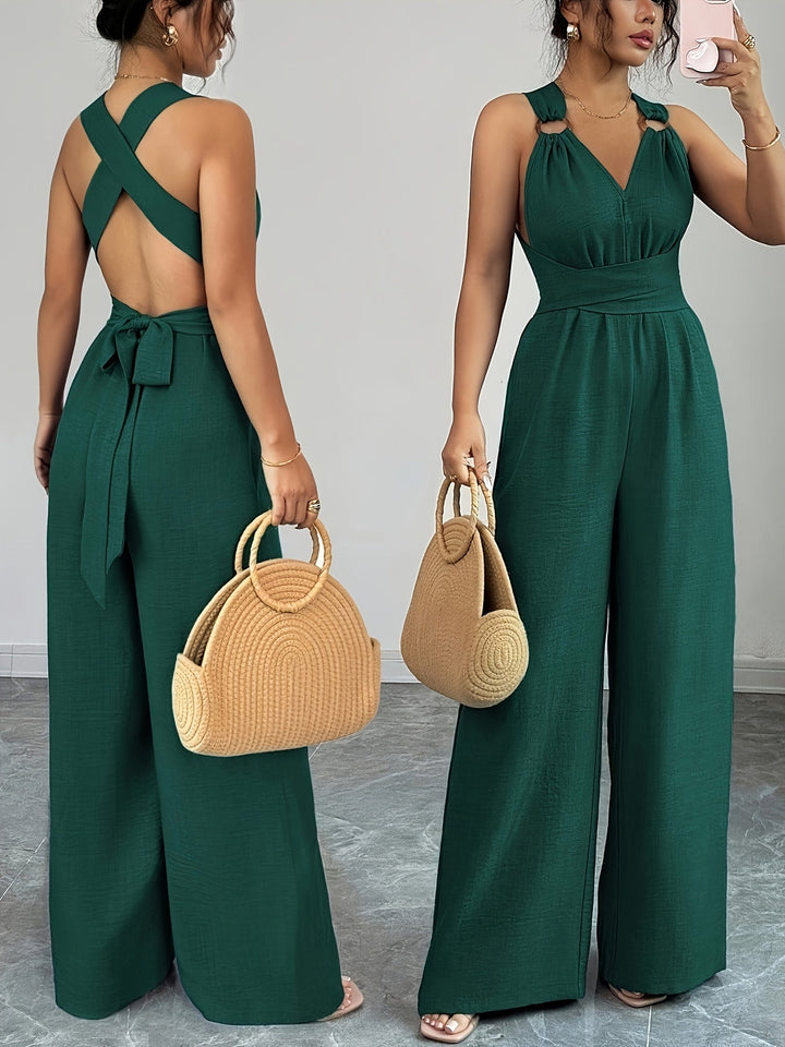 Emily | Tuta elegante in lino e cotone
