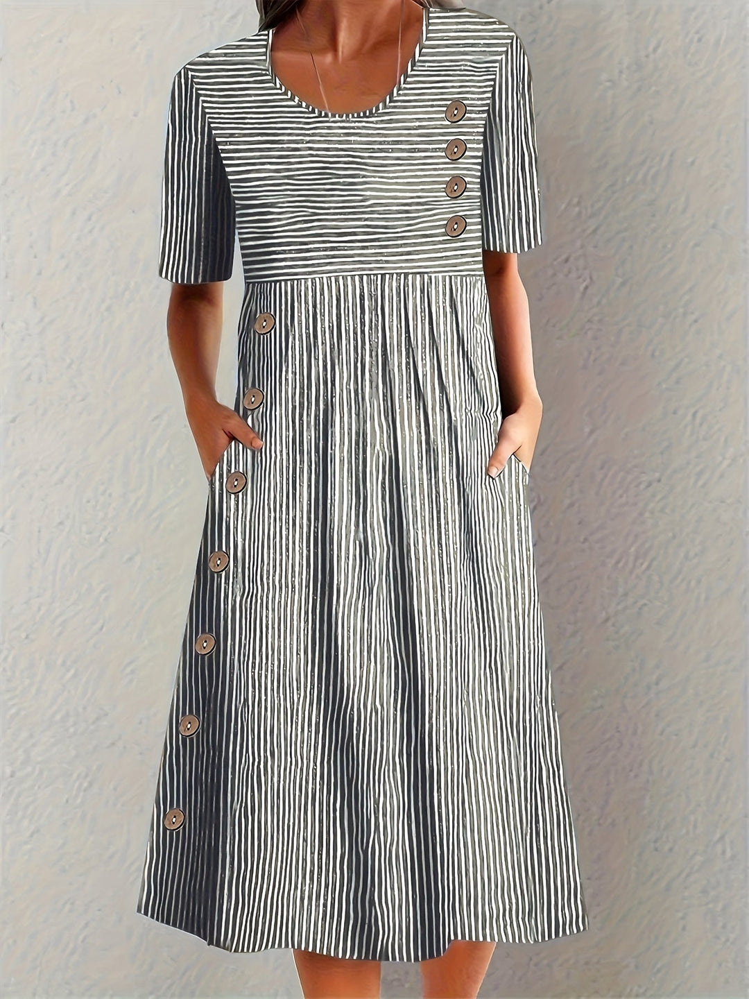 Saraya™ | Striped Summer Dress
