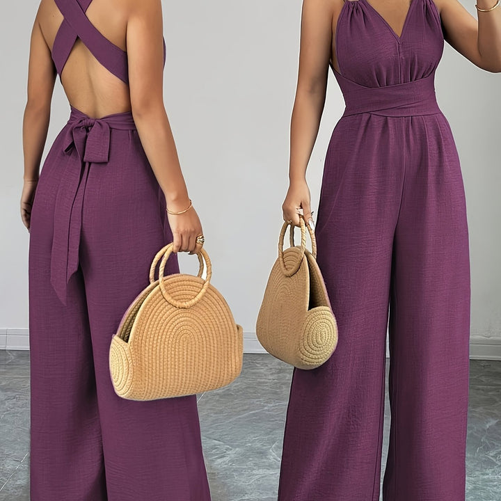 Emily | Tuta elegante in lino e cotone