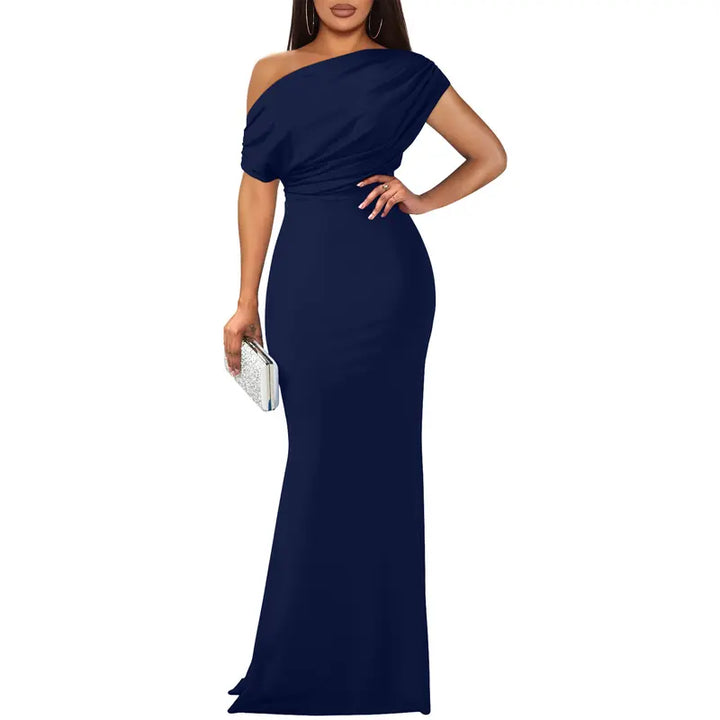 ROSELYN – Elegantní večerní šaty s odhalenými rameny a přiléhavým střihem