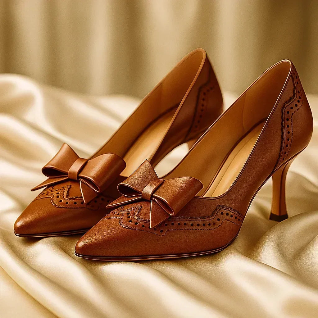 MELENA BOW HEELS