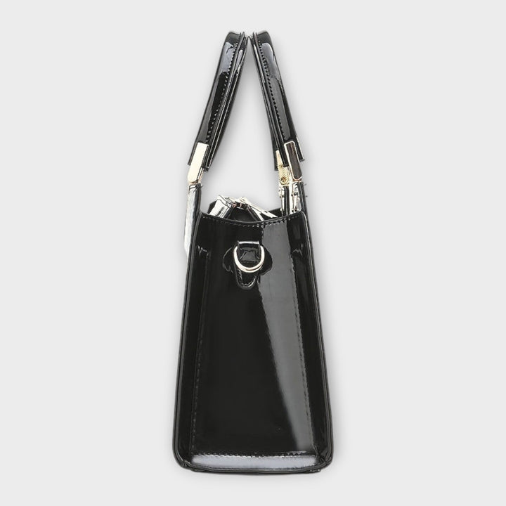 Erain - Sac en cuir de crocodile brillant
