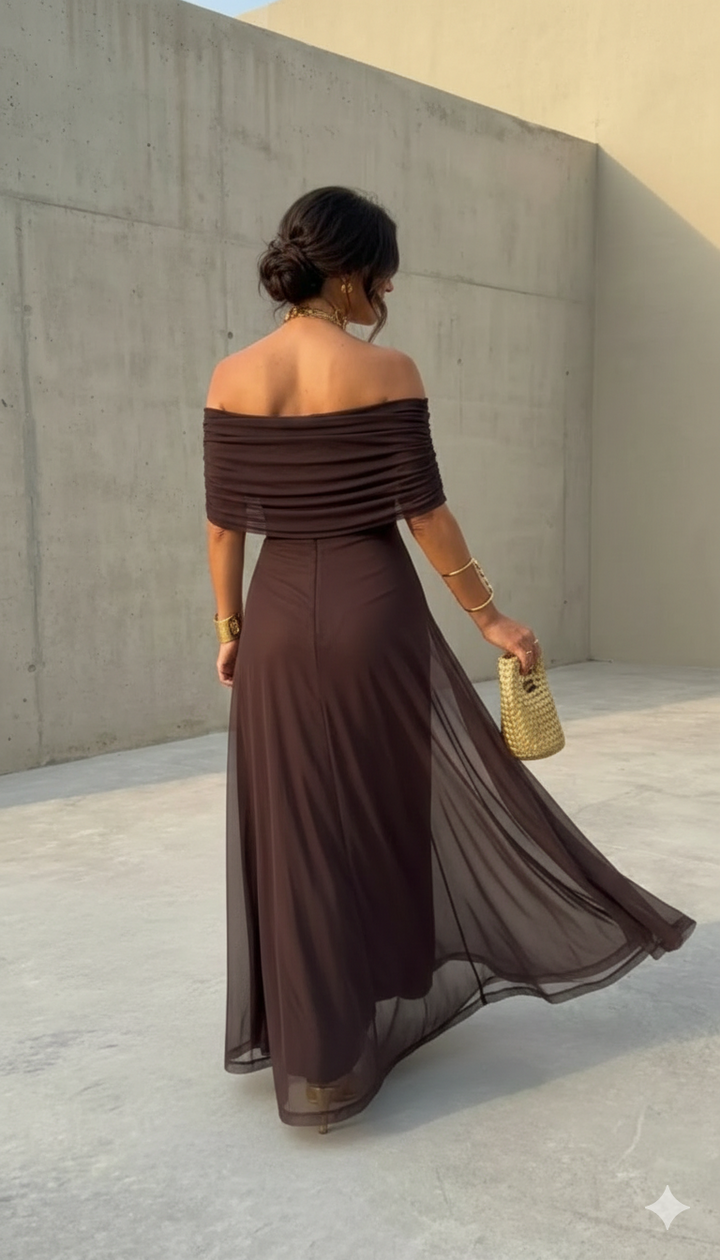 Uma | Fließendes weites Kleid mit elegantem Design