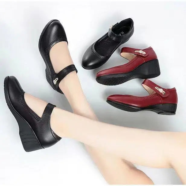 Lydia – Zapatos Elegantes de Tacón Medio y Cómodos
