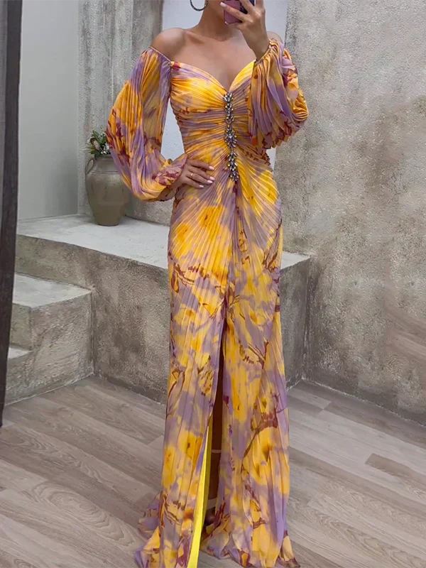 Amelia | Vestito elegante con scollo a V