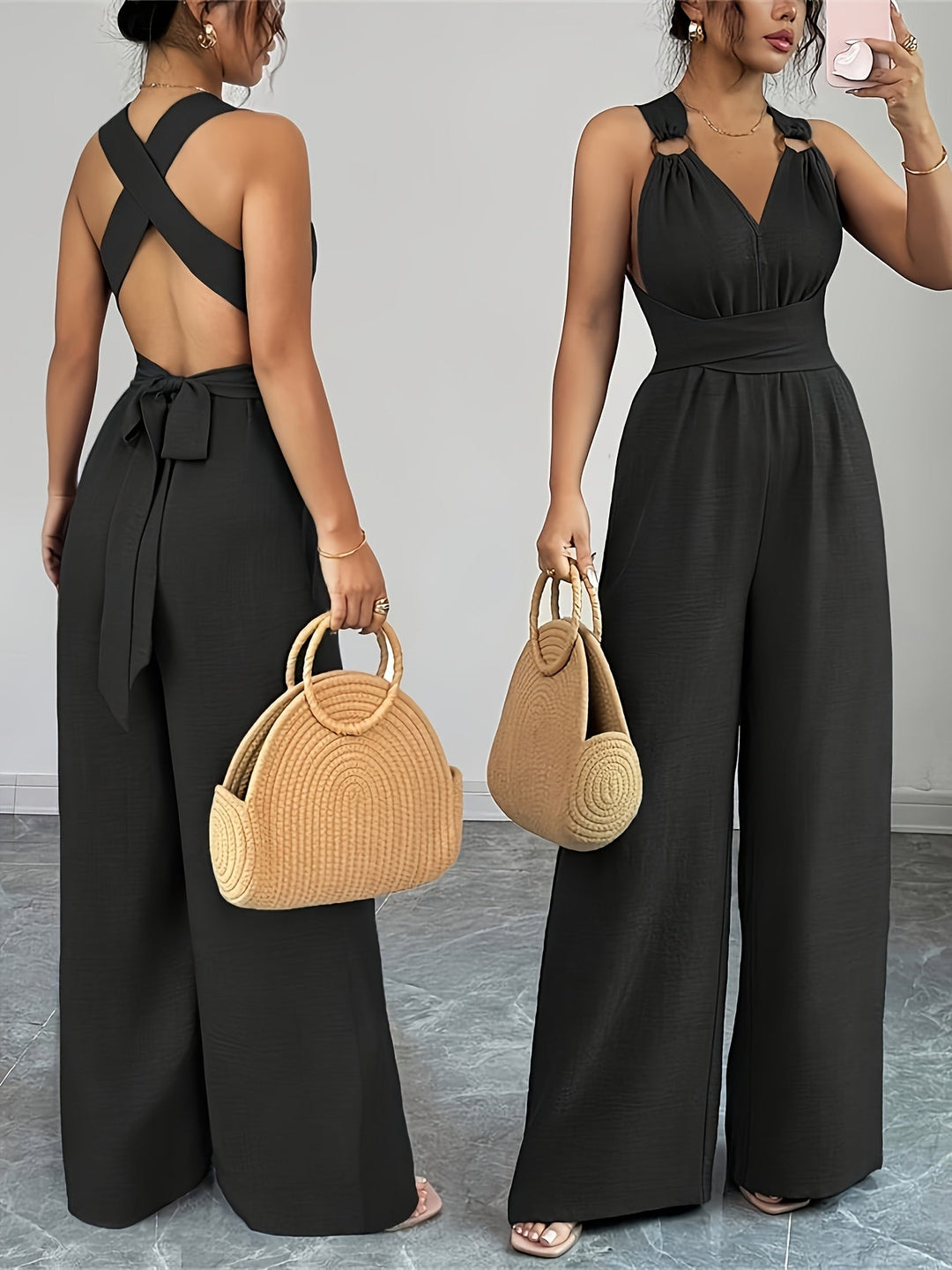 Emily | Tuta elegante in lino e cotone