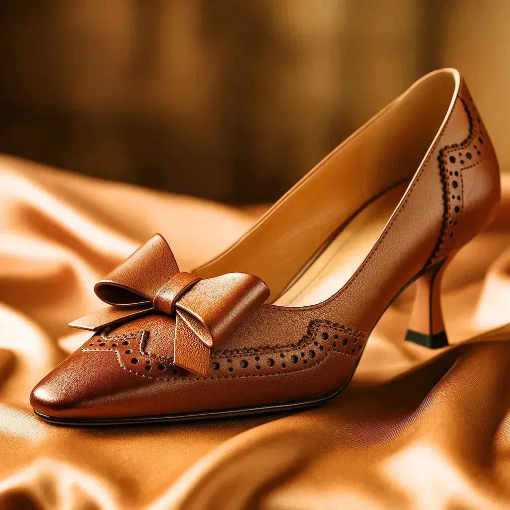MELENA BOW HEELS