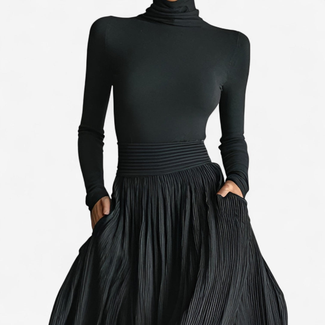 Linara™ – High Waisted Maxi Skirt Dress