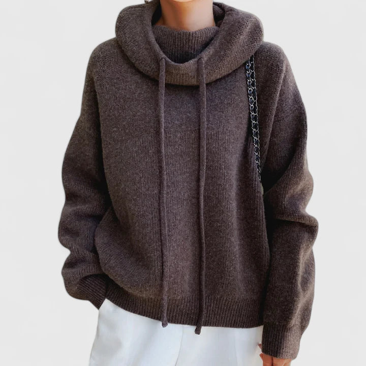 Leonie | Sudadera con Capucha de Punto Acogedora
