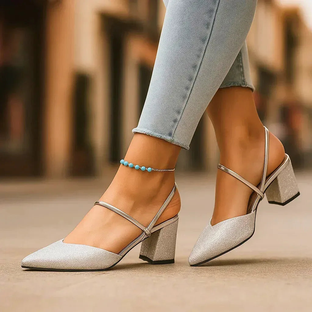 AURORA SLINGBACK HEELS