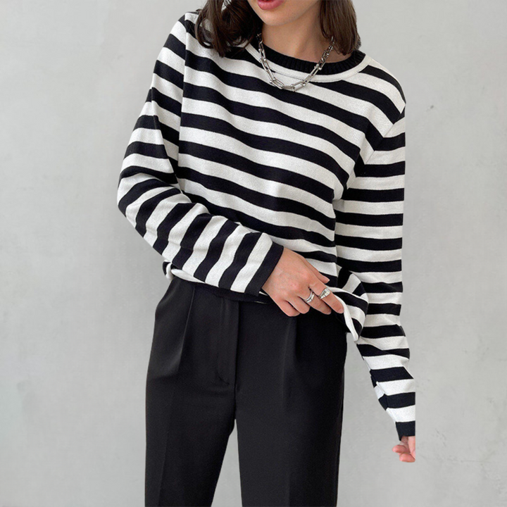 Dana™ | Elegantes gestreiftes Sommer-T-Shirt