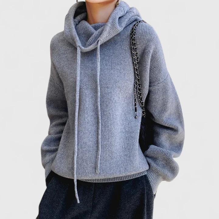 Leonie | Sudadera con Capucha de Punto Acogedora
