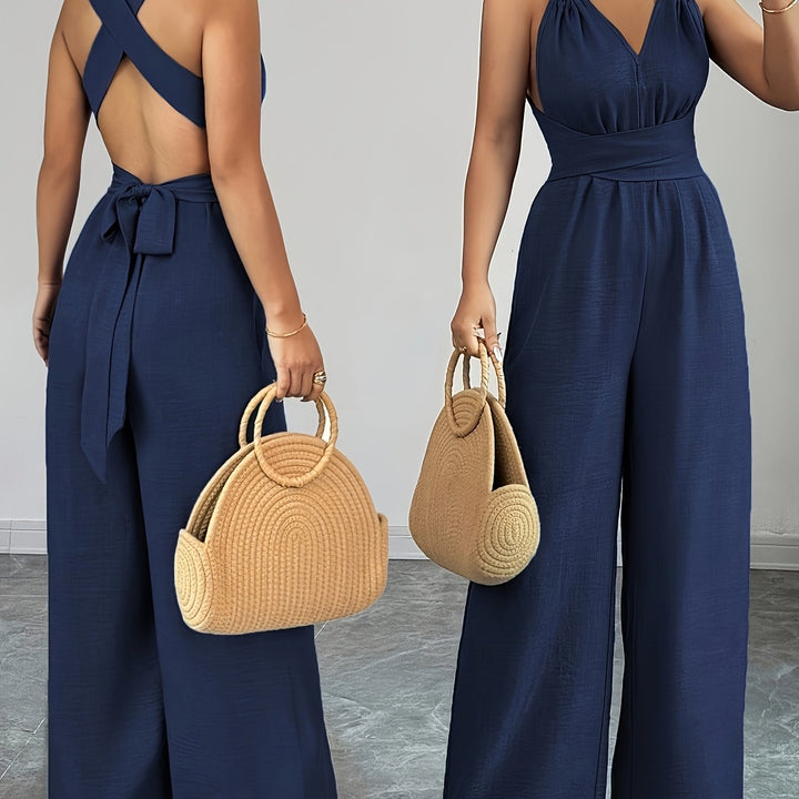 Emily | Tuta elegante in lino e cotone