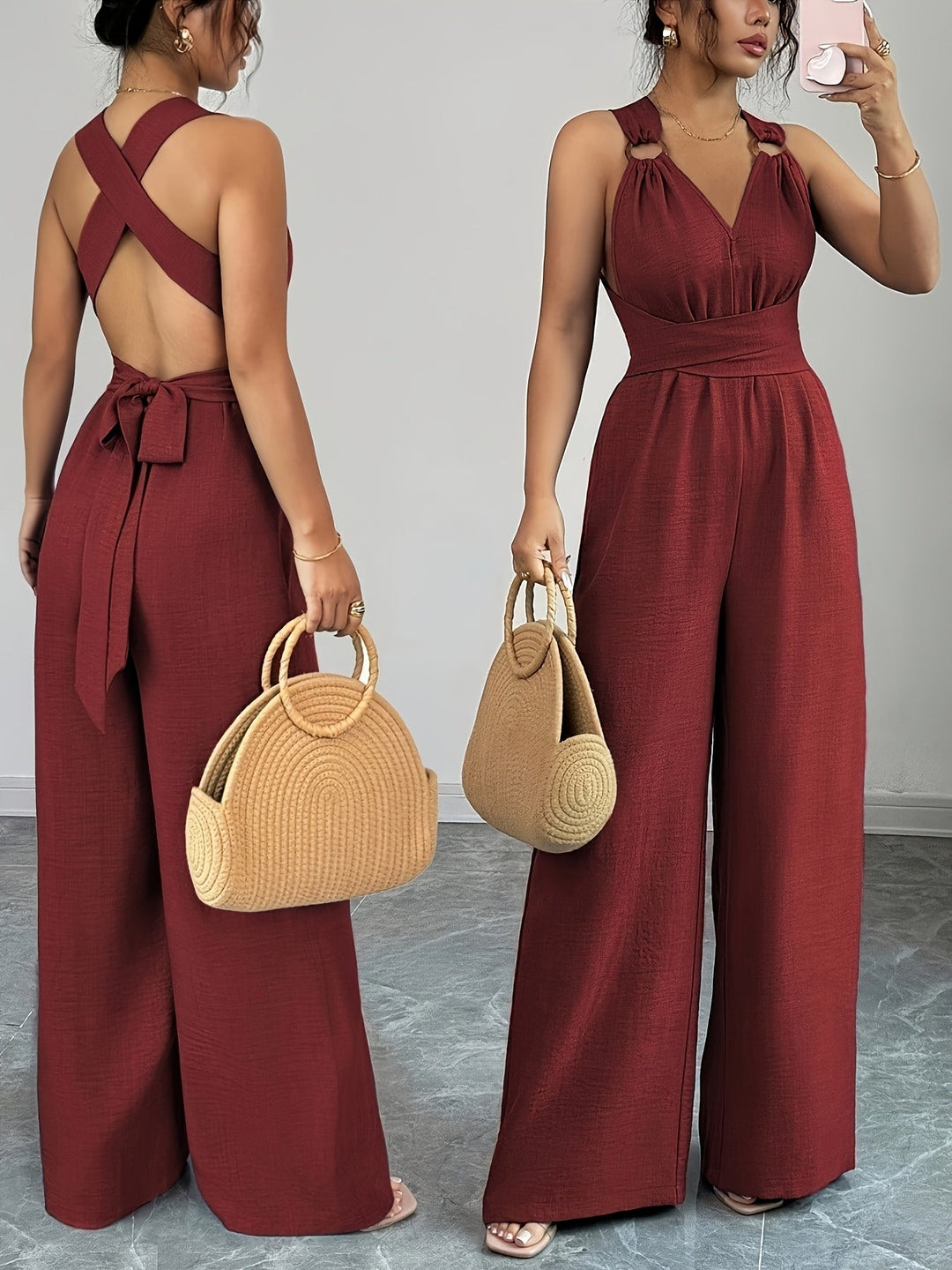 Emily | Tuta elegante in lino e cotone